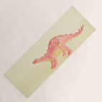 Pink Dinosaur Yoga Mat Gallery Image 1