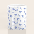 Light blue japanese pattern Coffee Mug Gallery Image 4
