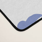 Light blue japanese pattern Desk Mat Gallery Image 4