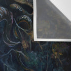 Death Moth Goat Skull Wall Tapestry Gallery Image 3