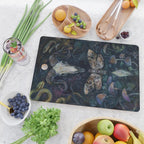 Death Moth Goat Skull Cutting Board Gallery Image 2