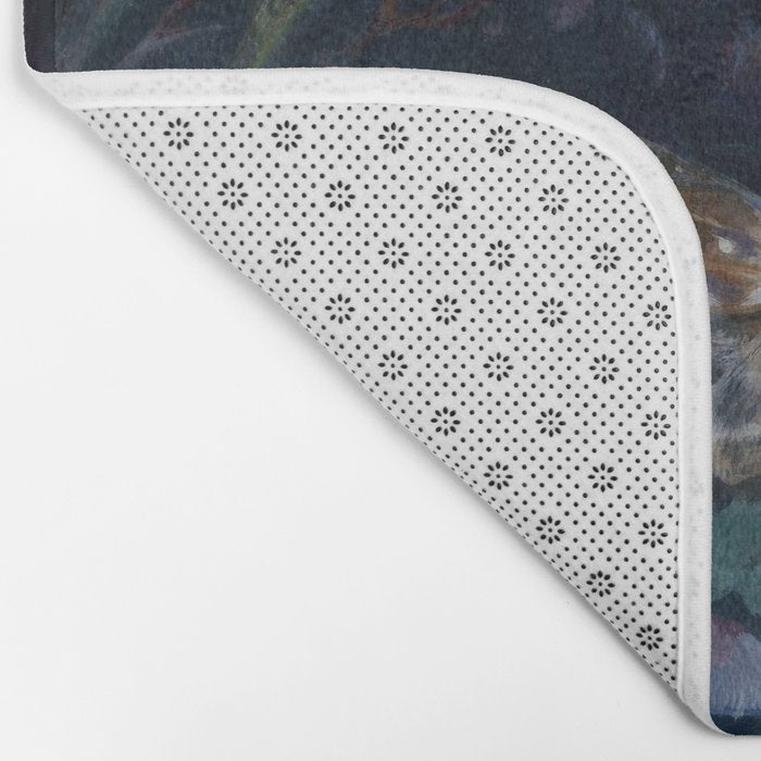Death Moth Goat Skull Bath Mat Gallery Image 2