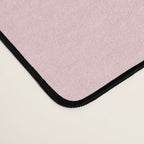 Happy Retro Flowers 60s 70s Smiley Face Colorful Spring Floral on Pink Desk Mat Gallery Image 4
