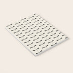 Dragonfly Pattern VIII Neutral Off White Notebook Gallery Image 3