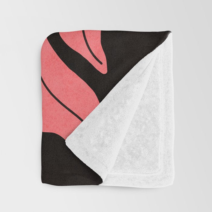 Whimsy Bloom - night Throw Blanket Gallery Image 3