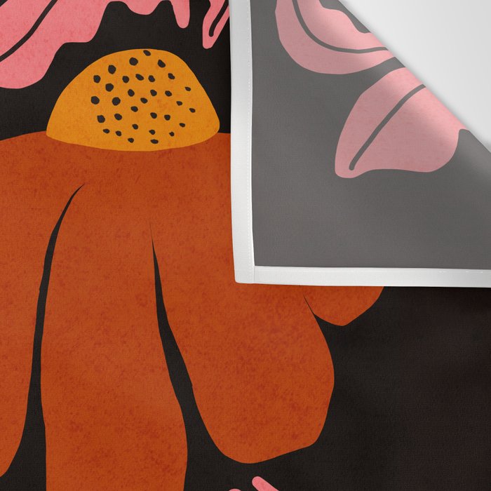 Whimsy Bloom - night Wall Tapestry Gallery Image 3