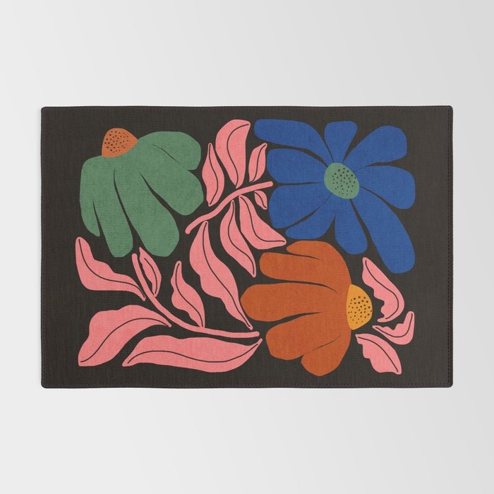Whimsy Bloom - night Rug Gallery Image 2