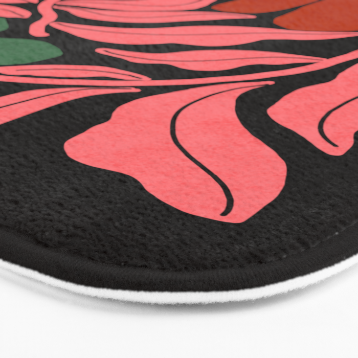 Whimsy Bloom - night Bath Mat Gallery Image 3