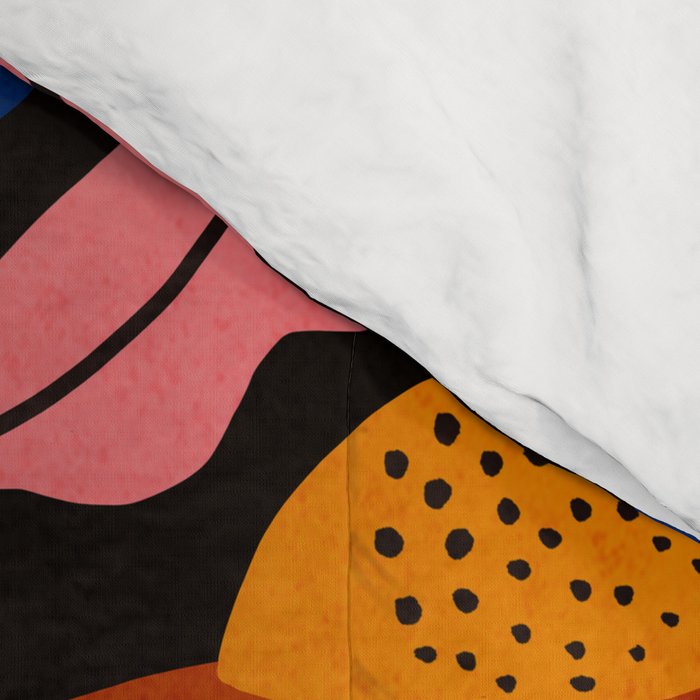 Whimsy Bloom - night Comforter Gallery Image 4