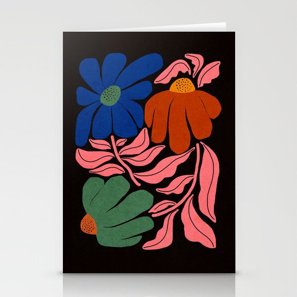 Whimsy Bloom - night Stationery Card Gallery Image 2