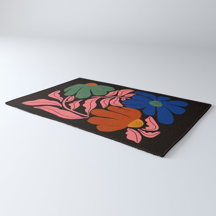 Whimsy Bloom - night Rug Gallery Image 3
