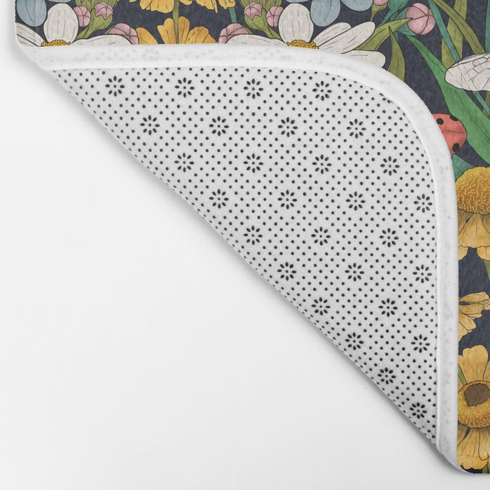 Beehaven in Bloom Bath Mat Gallery Image 2