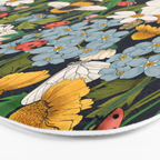 Beehaven in Bloom Bath Mat Gallery Image 3