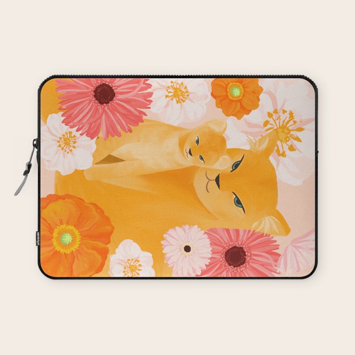 Mother Lion and cub II Laptop Sleeve Gallery Image 1