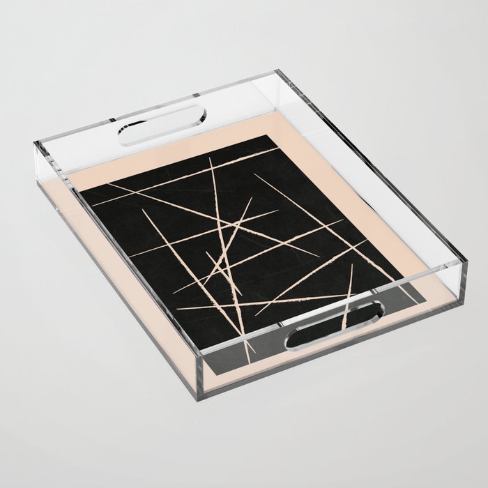 Abstract Minimal Art 28 Acrylic Tray Gallery Image 1