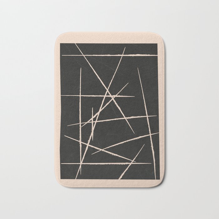 Abstract Minimal Art 28 Bath Mat Gallery Image 1