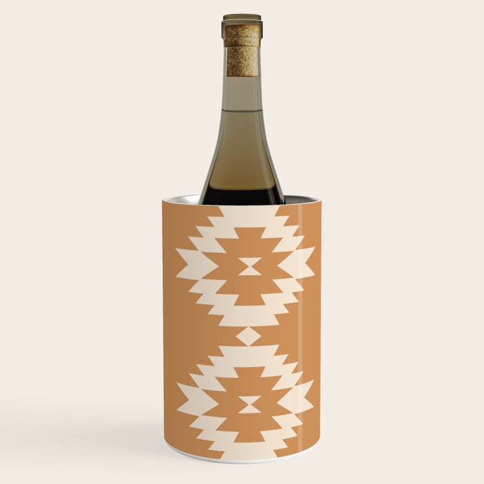 Southwestern Minimalism - Desert Orange Wine Chiller Gallery Image 3