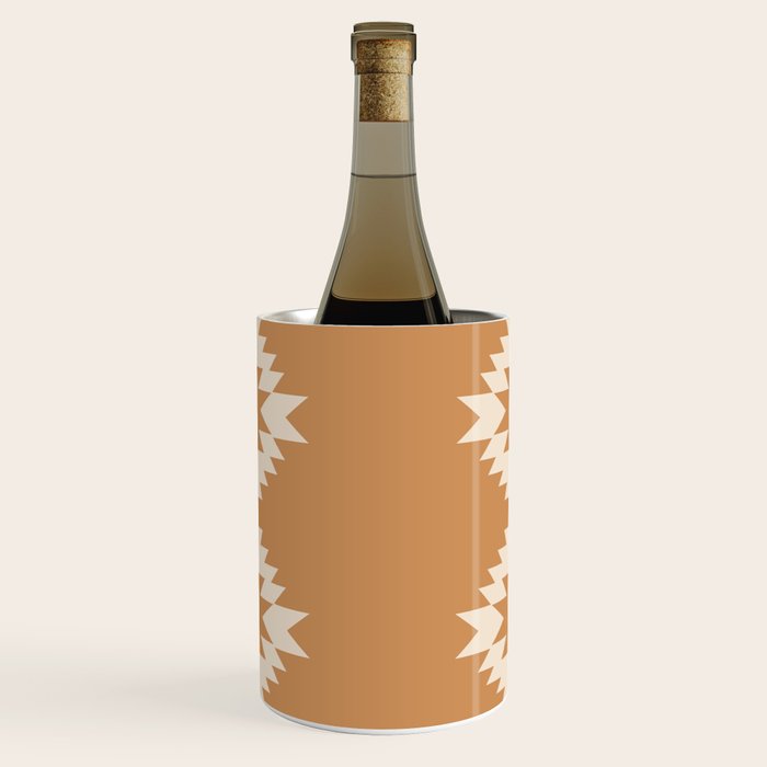 Southwestern Minimalism - Desert Orange Wine Chiller Gallery Image 1