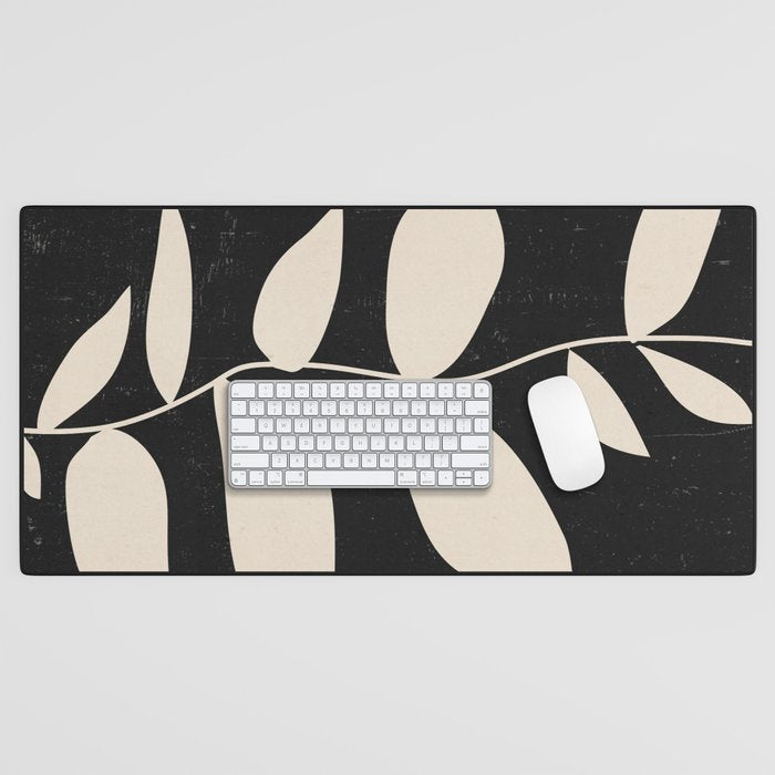 minimal plant /1 Desk Mat Gallery Image 1