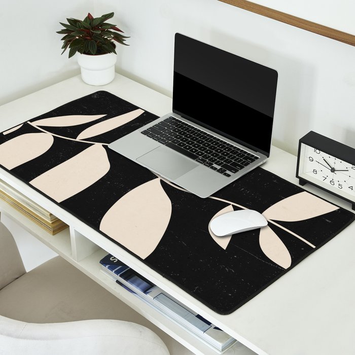 minimal plant /1 Desk Mat Gallery Image 2