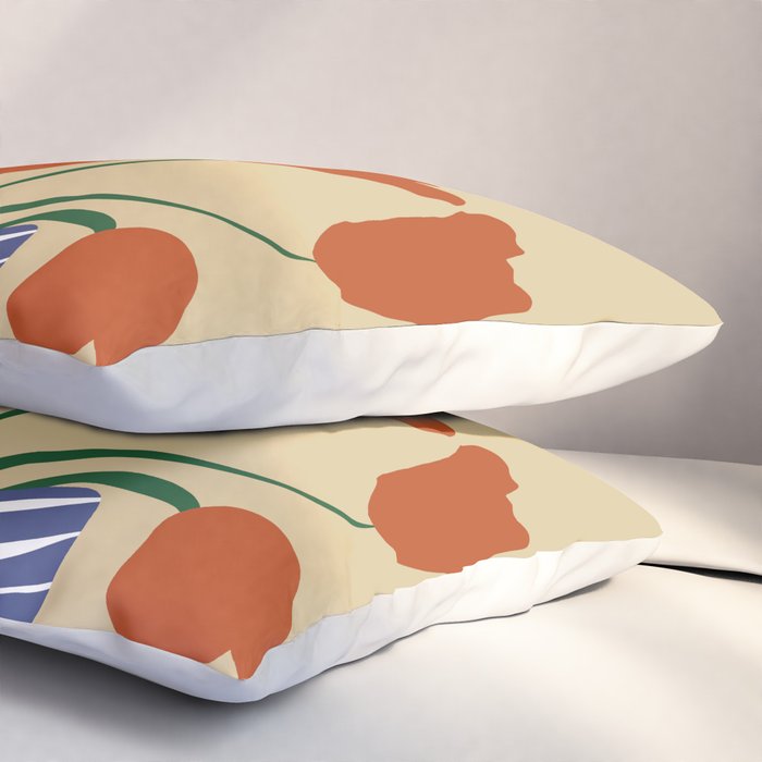 Tulip pot Pillow Sham Gallery Image 3