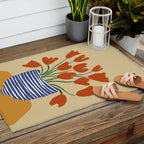 Tulip pot Outdoor Rug Gallery Image 2