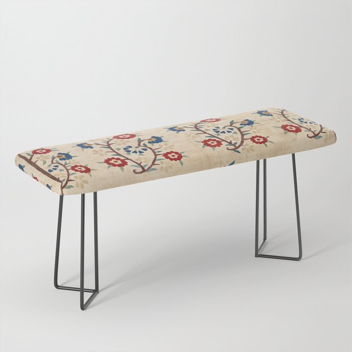 Bokce West Anatolian Ottoman Silk Embroidery Print Bench Gallery Image 1