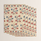 Bokce West Anatolian Ottoman Silk Embroidery Print Wrapping Paper Gallery Image 3