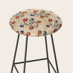 Bokce West Anatolian Ottoman Silk Embroidery Print Stool Gallery Image 2