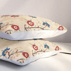 Bokce West Anatolian Ottoman Silk Embroidery Print Pillow Sham Gallery Image 3