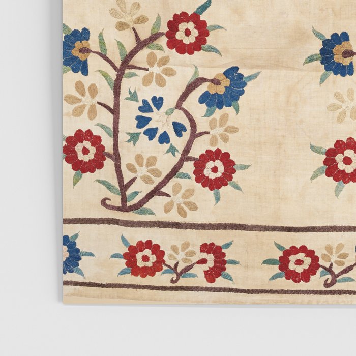 Bokce West Anatolian Ottoman Silk Embroidery Print Poster Gallery Image 3