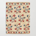 Bokce West Anatolian Ottoman Silk Embroidery Print Poster Gallery Image 4