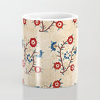 Bokce West Anatolian Ottoman Silk Embroidery Print Coffee Mug Gallery Image 4