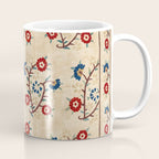 Bokce West Anatolian Ottoman Silk Embroidery Print Coffee Mug Gallery Image 1