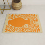 Floral fern Pottery  Rug Gallery Image 1