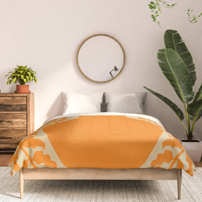 Floral fern Pottery  Comforter Gallery Image 3