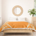 Floral fern Pottery  Duvet Cover Gallery Image 3