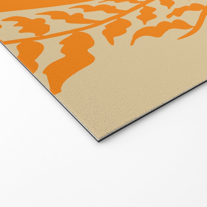 Floral fern Pottery  Welcome Mat Gallery Image 2