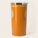 Floral fern Pottery  Travel Mug Gallery Image 1
