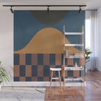 Modern geometric shapes 51 Wall Mural Gallery Image 1
