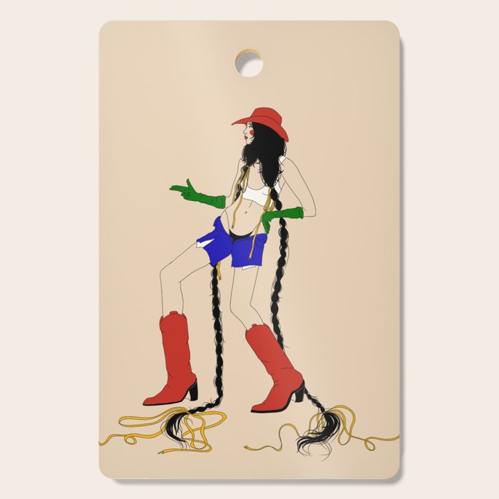 guns out Cutting Board Gallery Image 1