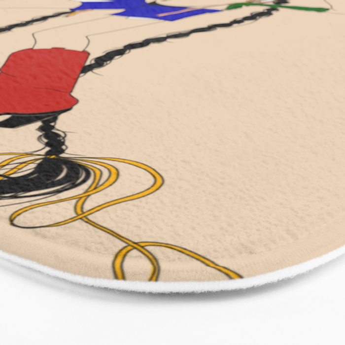 guns out Bath Mat Gallery Image 3