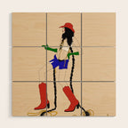 guns out Wood Wall Art Gallery Image 1