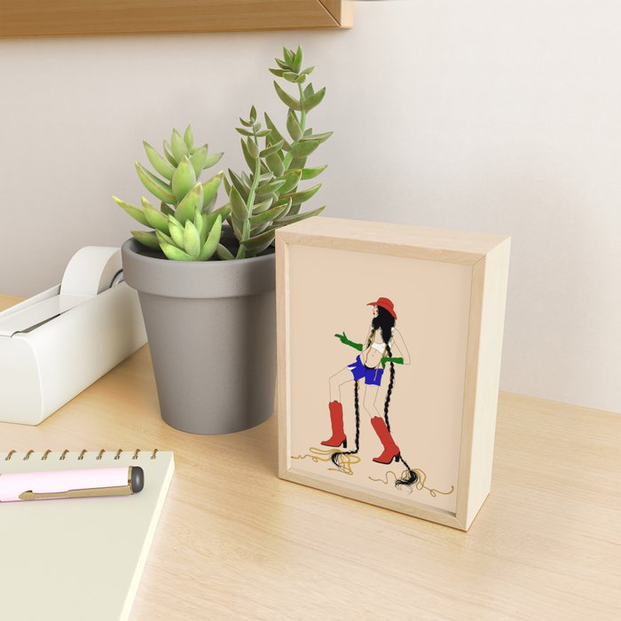 guns out Mini Art Print Gallery Image 2