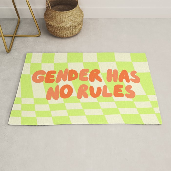 Gender Has No Rules  Rug Gallery Image 1