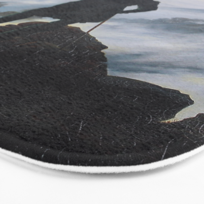 Wanderer above the Sea of Fog Bath Mat Gallery Image 3