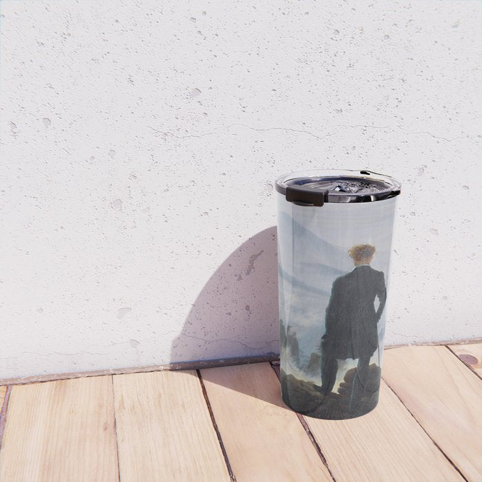 Wanderer above the Sea of Fog Travel Mug Gallery Image 4