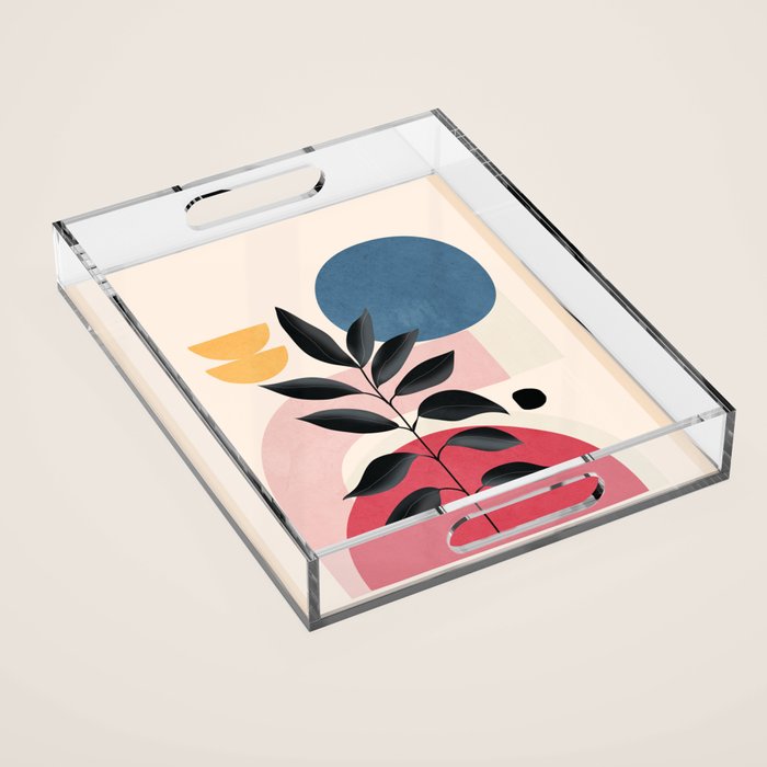 Soft Shapes XIV Acrylic Tray Gallery Image 1
