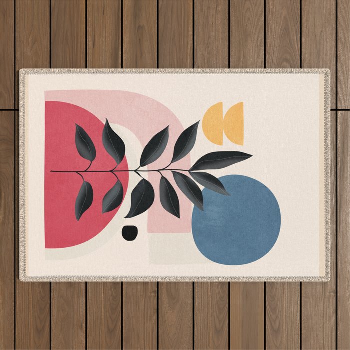 Soft Shapes XIV Outdoor Rug Gallery Image 1
