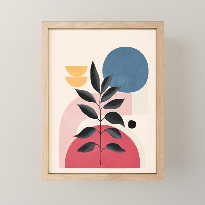Soft Shapes XIV Mini Art Print Gallery Image 1